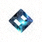 leyu乐鱼智能科技公司logo，蓝色主色调的现代科技风格标志
